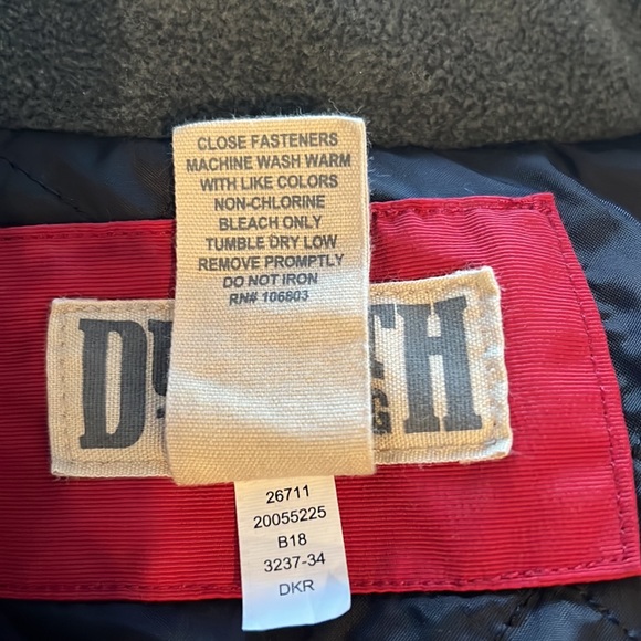 Mens L Duluth Trading full zip Nylon jacket - Picture 5 of 8